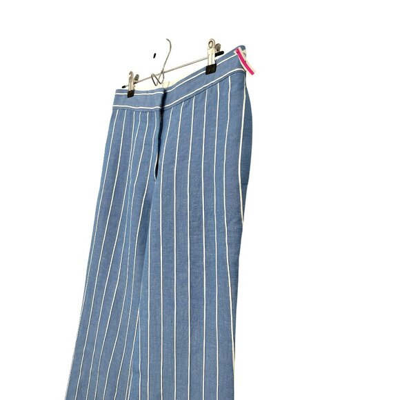 Stella McCartney Blue & White Striped Pants Size 34 US 2-4 - Picture 4 of 8